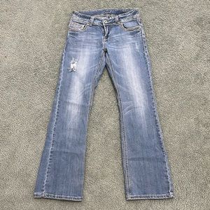 Stetson Hollywood Bootcut y2k cowgirl Jeans Low Rise women’s 10